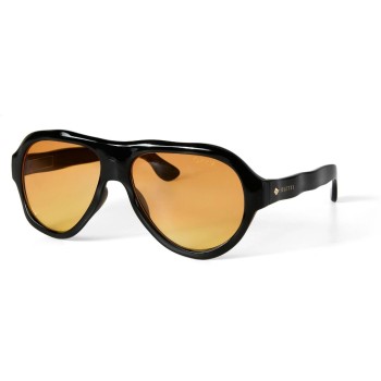 OKKIA Lunettes de soleil Seletti Florida Lentille à gradient noir et jaune