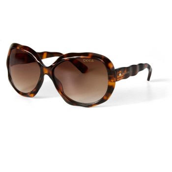 OKKIA Lunettes de soleil Seletti California Havane classique, lentilles jaunes