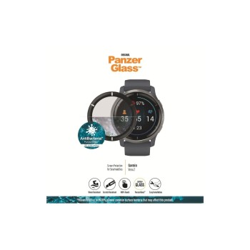 PanzerGlass Displayschutz Garmin Venu 2, für Garmin Venu 2, Anti-Glare PanzerGlass Displayschutz Garmin Venu 2, für Garmin Venu 2, Anti-Glare