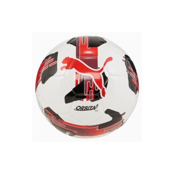 PUMA Ballon de football Orbita 6 MS Rouge/Blanc, Taille de la balle: 5 PUMA Ballon de football Orbita 6 MS Rouge/Blanc, Taille de la balle: 5
