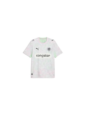 PUMA Réplique du troisième maillot du FCSP Menthe/Rose, XXL