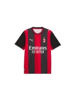 PUMA Réplique du maillot domicile ACM Noir/Rouge, Taille: S