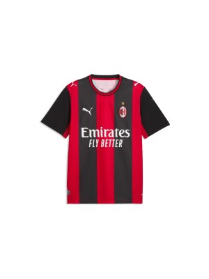 PUMA Réplique du maillot domicile ACM Noir/Rouge, Taille: L PUMA Réplique du maillot domicile ACM Noir/Rouge, Taille: L