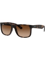 Ray-Ban Lunettes de soleil Justin Caoutchouc Light Havana