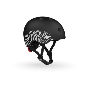 Scoot and Ride Casque pour enfants Zebra Noir, XXS-S Scoot and Ride Casque pour enfants Zebra Noir, XXS-S
