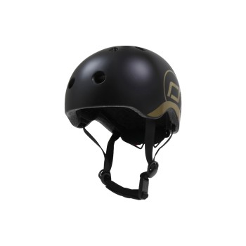 Scoot and Ride Casque pour enfants Noir/Or, XXS-S/45 - 50