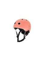 Scoot and Ride Casque pour enfants Peach Orange, S-M/51 - 55