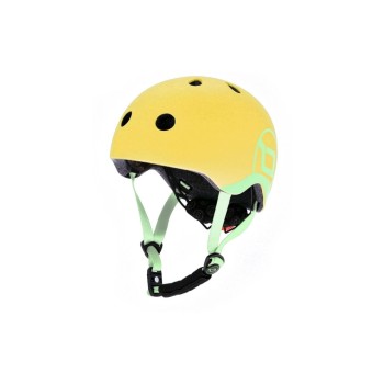 Scoot and Ride Casque pour enfants Lemon Vert/Jaune, XXS-S/45 - 50