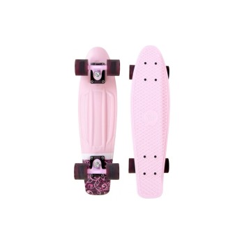 Slide Cruiser Board 22-Zoll, Pink Flower