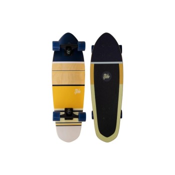 Slide Cruiser Board 28-Zoll, Stripes Yellow