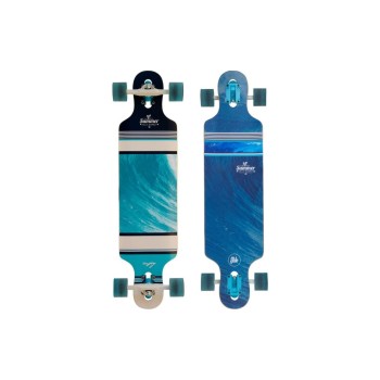 Slide Longboard 36-Zoll, Lagoon