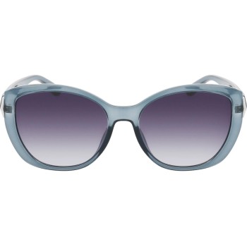 SMARTY Lunettes de soleil Karina Transp. Blue/Silver, avec étui