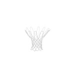 Spalding Basketballnetz Heavy Duty, Polyester, 120g weiss