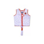 Swim Essentials Schwimmweste 4-6 Jahre, Lila Leopard