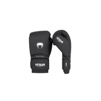 Venum Contender 1.5 Boxing Gloves, black / white GR 16 Oz Venum Contender 1.5 Boxing Gloves, black / white GR 16 Oz