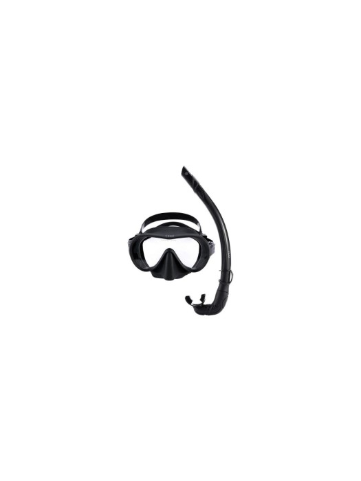 YEAZ Ocean Vibes Snorkel & Mask Noir