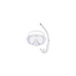 YEAZ Ocean Vibes Snorkel & Mask Blanc